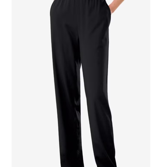 3 PAIR Woman Within NWT Pants Relaxed Fit NWT YOU GET 3 PAIR BLACK COLOR - Picture 1 of 1